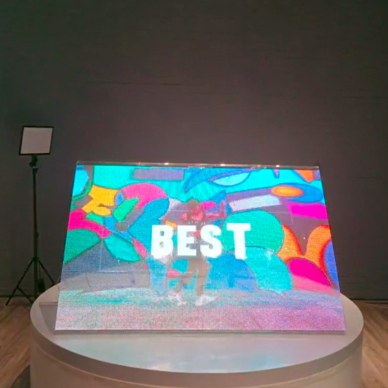 Brilliance in Clarity: The Advantages of LED Crystal Film Screens for Stunning Displays(图3)
