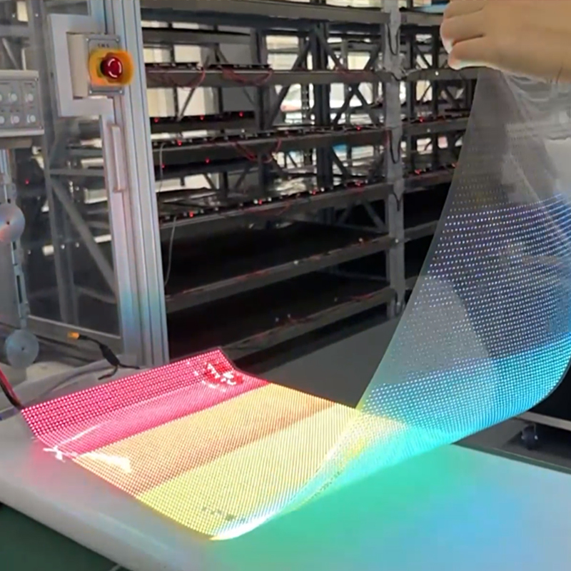 Unmatched Visual Impact: Exploring the Benefits of LED Crystal Film Screens in Digital Signage(图2)