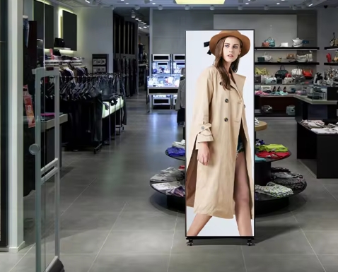 p2.5 led poster On-the-Go Advertising: P2.5 Mobile LED Poster Screen - Your Dynamic Solution for Promotions!(图1)