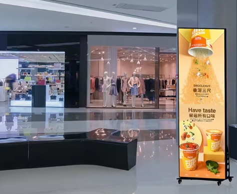 p2.5 led poster On-the-Go Advertising: P2.5 Mobile LED Poster Screen - Your Dynamic Solution for Promotions!(图2)