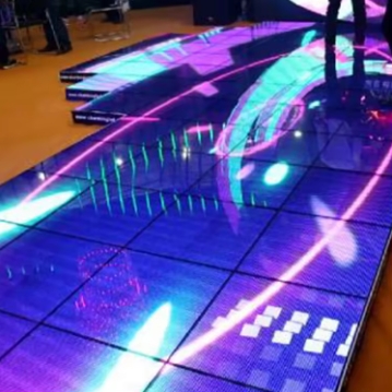 Immerse Your Audience: Explore the Interactive Brilliance of P6.25 Intelligent Full-Color LED Floor Tile Screens!(图1)